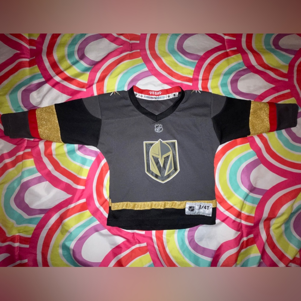 Toddler 2T 4T Vegas Golden Knights Home Jersey